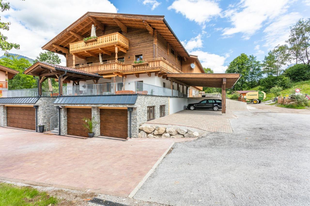 Familienbauernhof Bairau Grubhoerndl Scheffsnoth Bagian luar foto